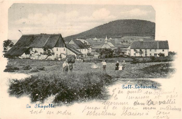 Labaroche Zell 68 Haut-Rhin Ortsansicht Chapelle Kapelle