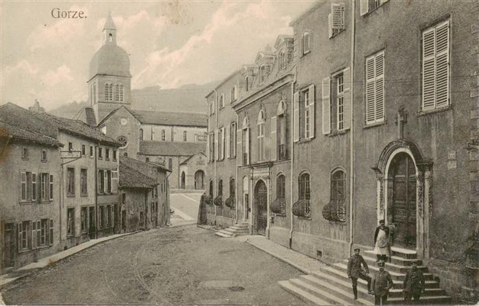 Gorze 57 Moselle Ortszentrum Kirche