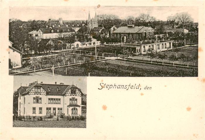 Stephansfeld Brumath 67 Bas-Rhin Ortsansicht mit Kirche