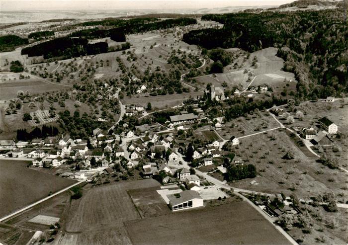 Tobel Muenchwilen TG Fliegeraufnahme