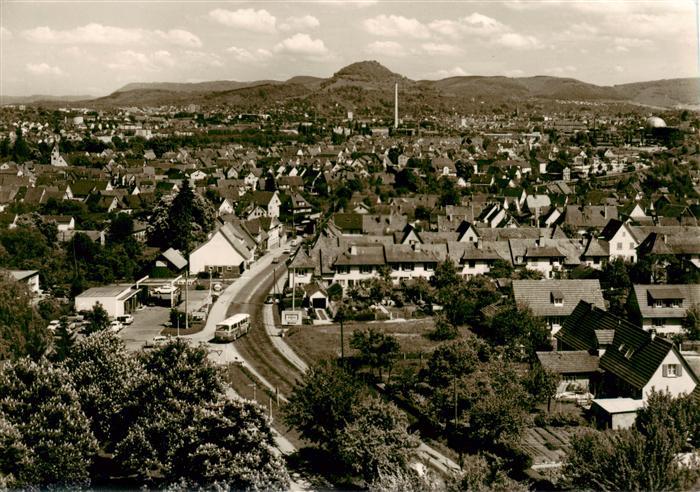 Betzingen Reutlingen Panorama mit Achalm und Schwaebische Alb