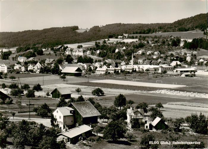 Elgg Winterthur ZH Panorama Bahnhofquartier