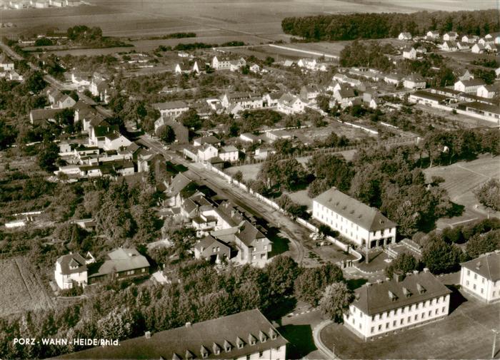 Wahn  Porz Koeln Fliegeraufnahme