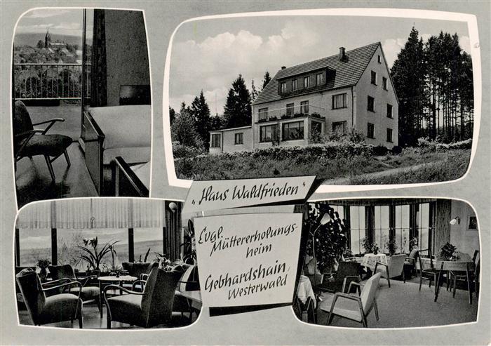 Gebhardshain Haus Waldfrieden Ev Muettererholungsheim Gastraeume
