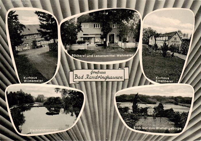 Bad Randringhausen Buende Kurhaus Wilmsmeier Baeckerei Kurhaus Ernstmeier Fischt