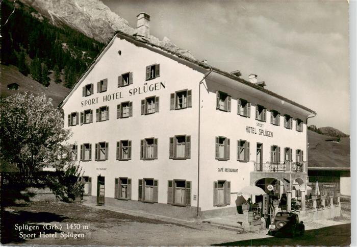Spluegen 2113m GR Sport Hotel Spluegen