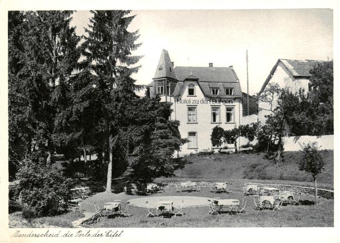 Manderscheid Eifel Hotel zu den Burgen