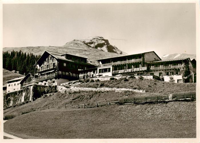 Wergenstein GR Haus Piz Vizan Ferienheim des SMUV