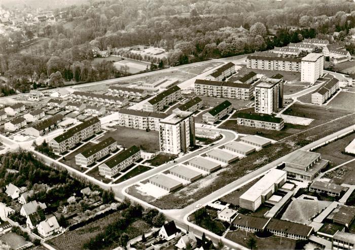 HAMBURG  CITY Wohnanlage Alstertal Fliegeraufnahme