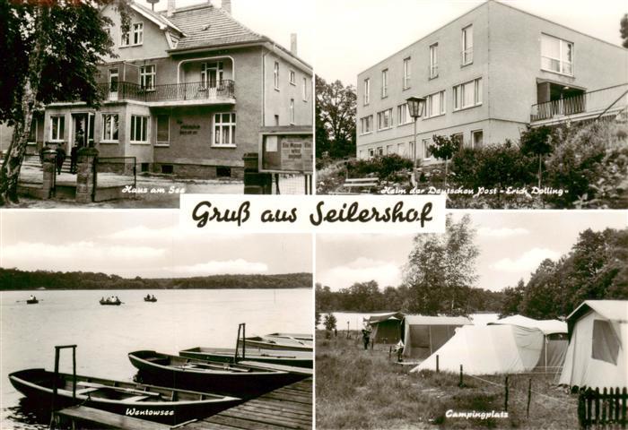 Seilershof Gransee Gaestehaus Haus am See Heim der Deutschen Post Erich Dolling