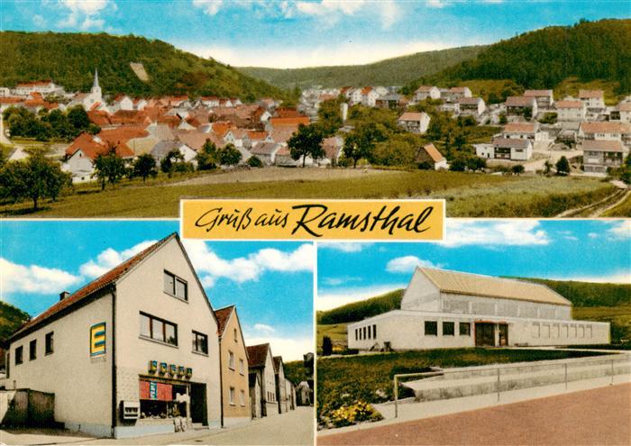 Ramsthal Gesamtansicht Edeka-Ladengeschaeft