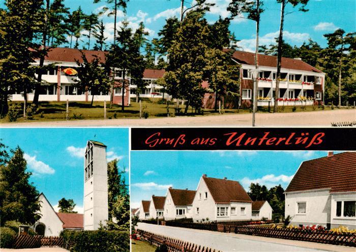 Unterluess Wohnsiedlungen Kirche