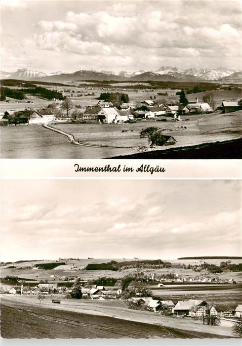 Immenthal Panorama Allgaeuer Alpen
