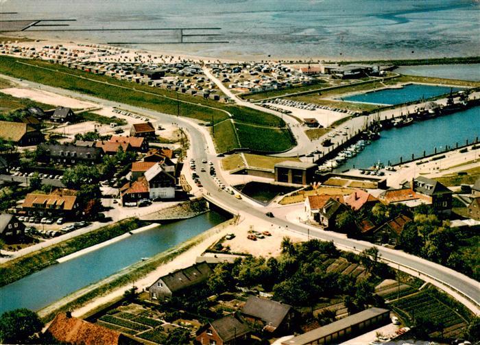 Bensersiel Fliegeraufnahme