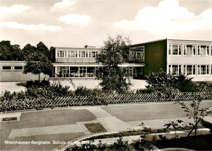 Bergheim Rheinhausen Duisburg Schule an der Mevissen-Strasse