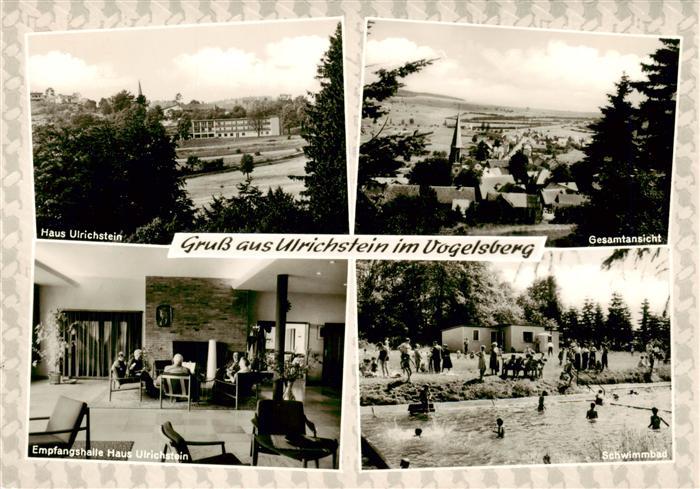Ulrichstein Hotel Haus Ulrichstein Empfangshalle Gesamtansicht Schwimmbad