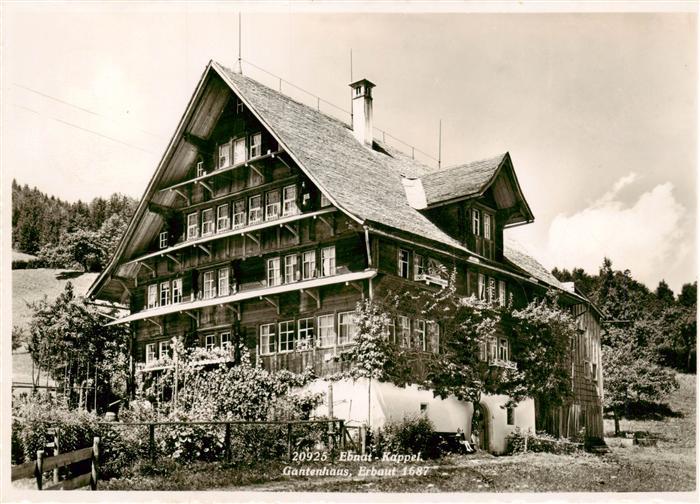 Kappel Toggenburg Gantenhaus