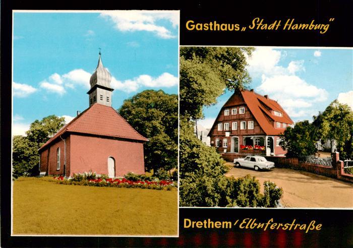 Drethem Neu Darchau Gasthaus Stadt Hamburg Kapelle