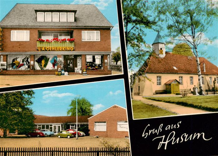 Husum Nienburg Ladengeschaeft Kirche