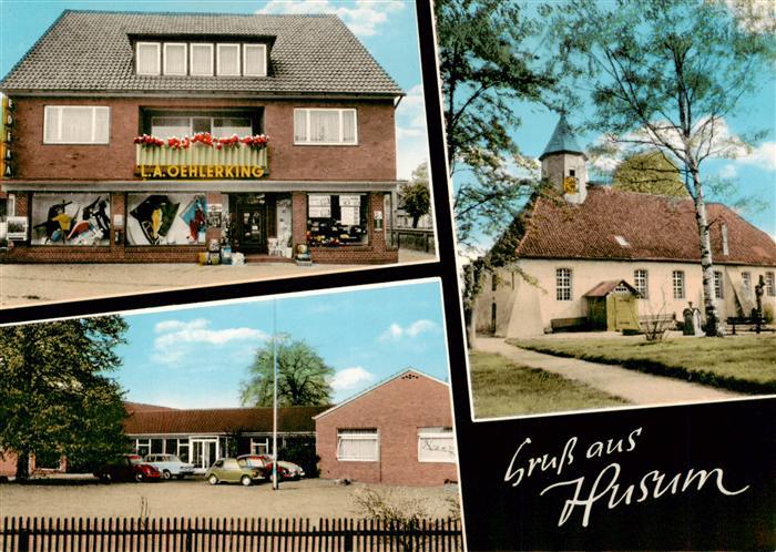 Husum Nienburg Ladengeschaeft Kirche