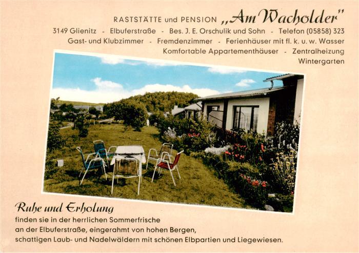 Glienitz Neu Darchau Raststaette Pension Am Wacholder Garten