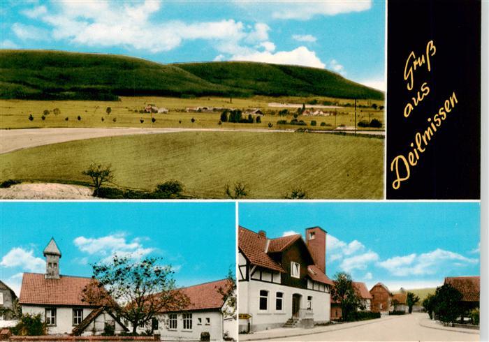 Deilmissen Eime Landschaftspanorama Teilansichten Dorfstrasse