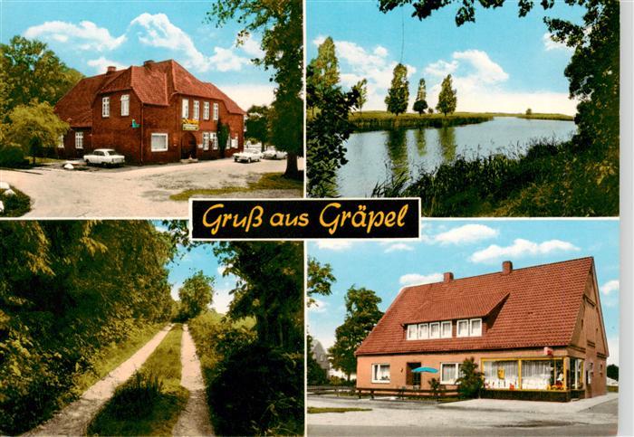 Graepel Estorf Gasthaus Meier Waldweg Partie am Wasser