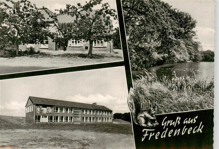 Fredenbeck Teilansichten Partie am Wasser