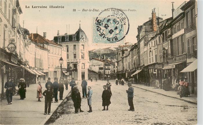 Bar-le-Duc 55 Meuse Rue Entre Deux Ponts