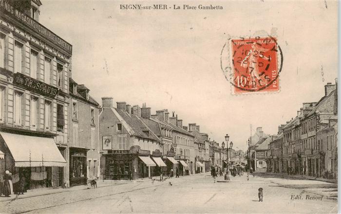 Isigny-sur-Mer 14 Calvados La Place Gambetta