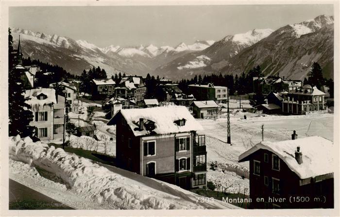 Montana Crans-Montana VS en hiver