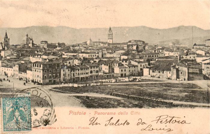 Pistoia Toscana IT Panorama della Citte