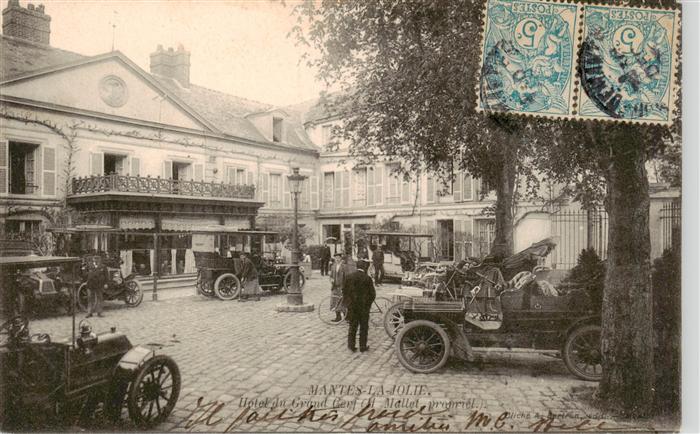 Mantes-la-Jolie Mantes-sur-Seine 78 Yvelines Hotel du Grand Cerf