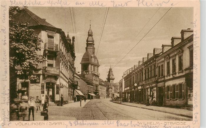 Voelklingen Saarbruecken Wilhelmstrasse Feldpost