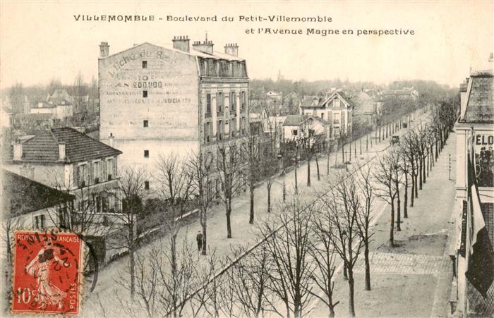 Villemomble 93 Seine-Saint-Denis Boulevard du Petit Villemombleet l’Avenue Magne