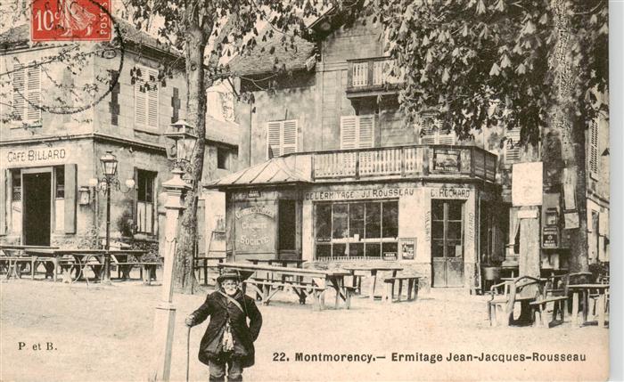 Montmorency 95 Val-d Oise Ermitage Jean Jacques Rousseau