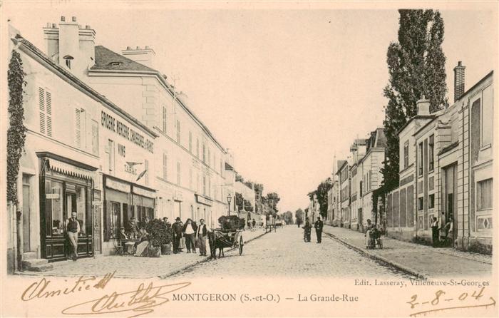 Montgeron 91 Essonne La Grande Rue