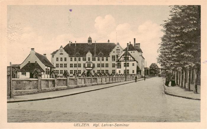 Uelzen Unna Kgl Lehrer Seminar Feldpost