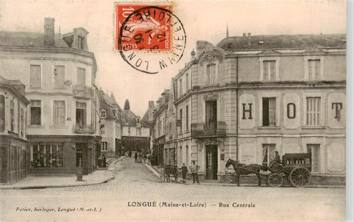 Longue-Jumelles 49 Maine-et-Loire Rue Centrale
