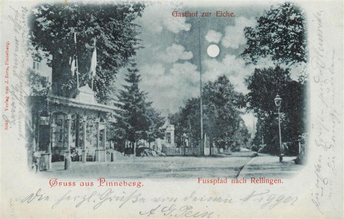 Pinneberg Gasthof zur Eiche Fusspfad nach Rellingen