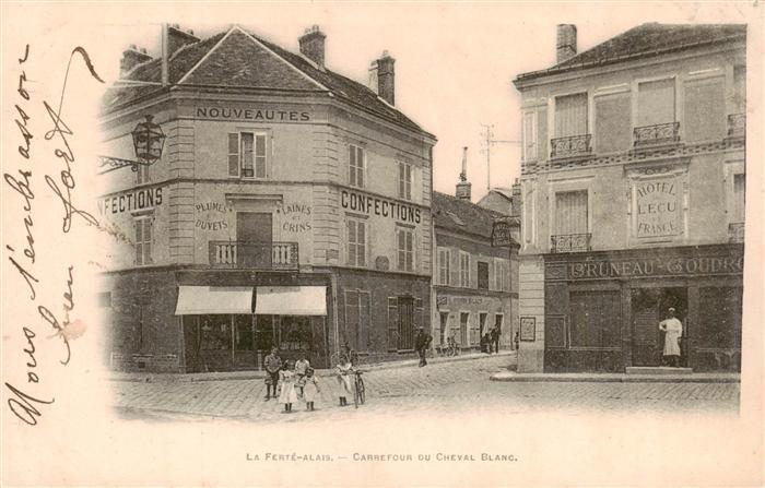 La Ferte-Alais 91 Essonne Carrefour du Cheval Blanc