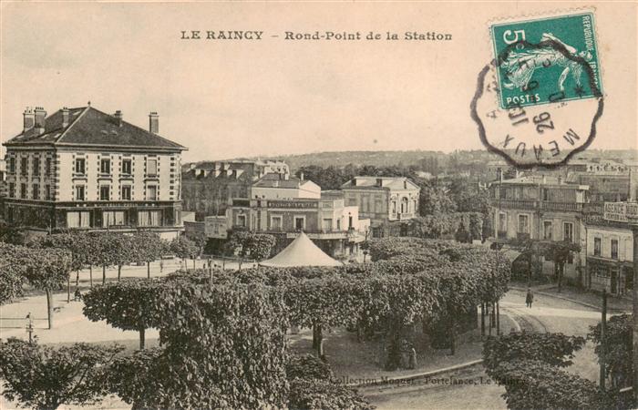 Le Raincy 93 Seine-Saint-Denis Rond Point de la Station