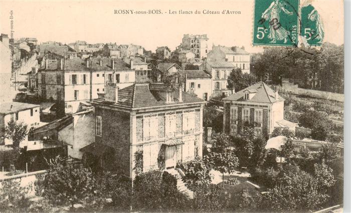 Rosny-sous-Bois 93 Seine-Saint-Denis Les flancs du Coteau d Avron
