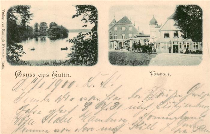 Eutin Schleswig-Holstein Seepanorama Vosshaus