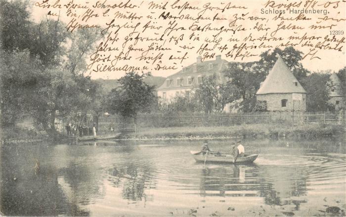 Schloss Hardenberg Neviges Velbert Gondelteich