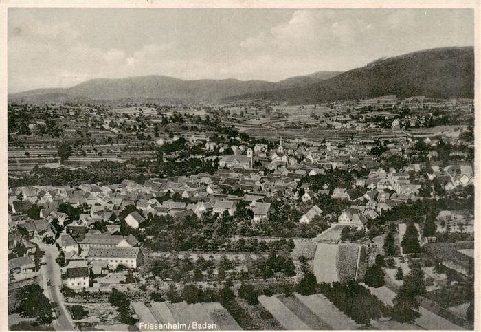 Friesenheim Baden Fliegeraufnahme