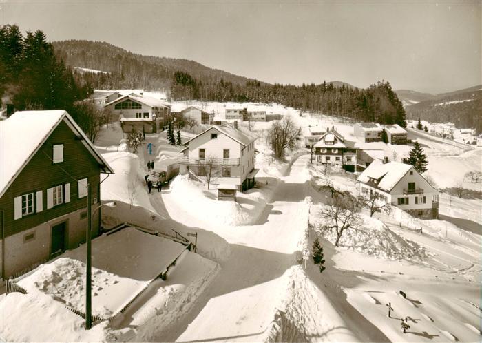 Hundsbach Forbach Winterpanorama