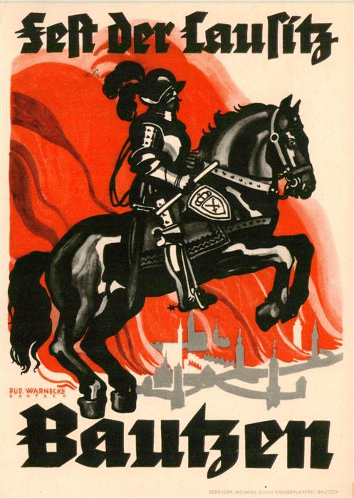 Bautzen Sachsen Fest der Lausitz Illustration