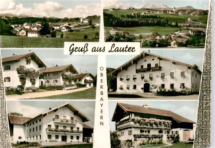 Lauter Oberbayern Orts und Teilansichten