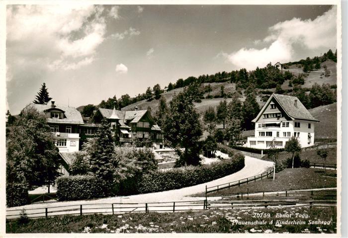 Ebnat-Kappel SG Frauenschule und Kinderheim Sonnegg
